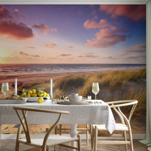 Fotomural Autadhesivo Deluxe Sticker - Se siente la brisa veraniega - Paisaje, Playa, Duna - 100x70 cm
