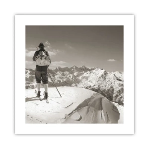 Póster - El techo del mundo - 40x40 cm