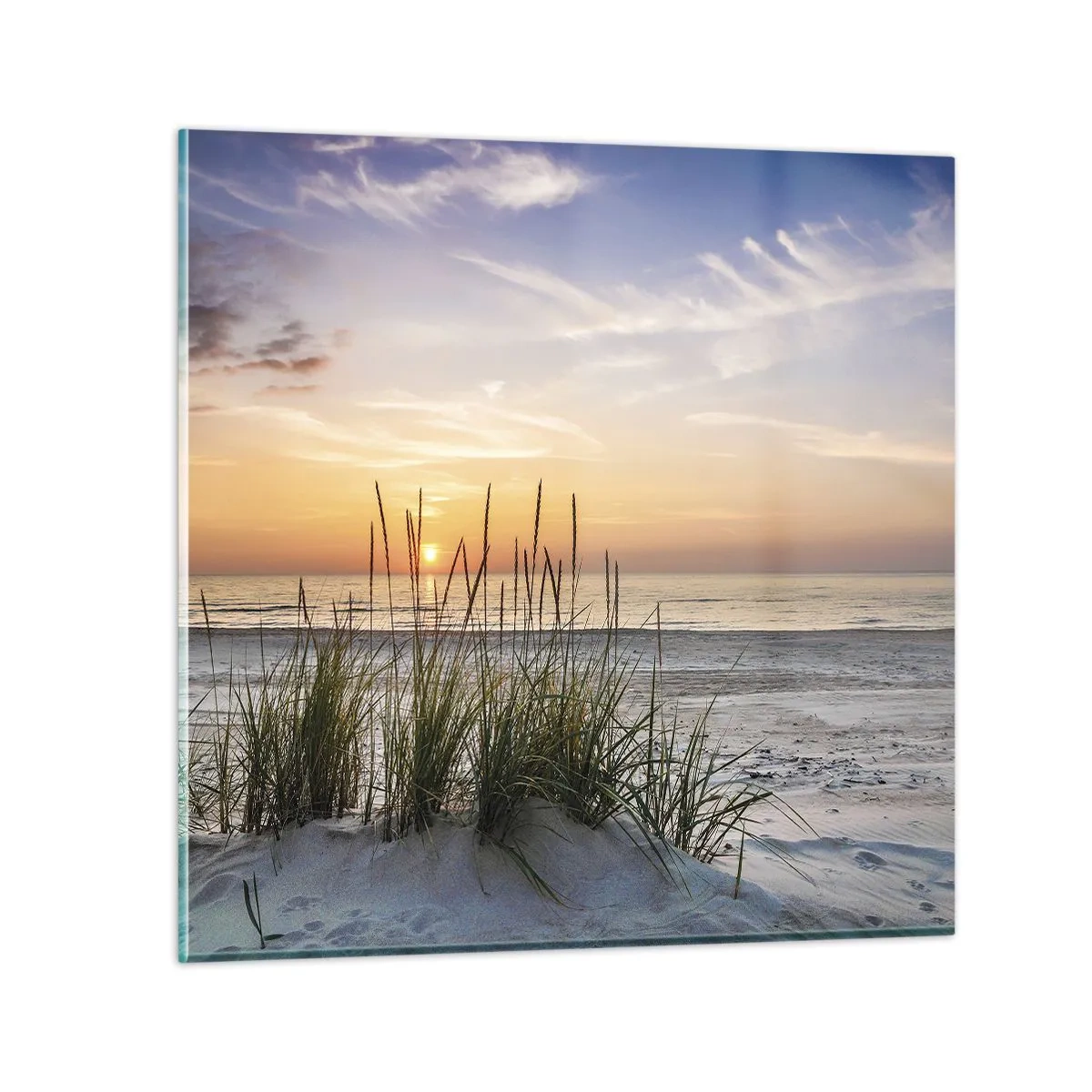 Cuadro sobre vidrio - Impresiones sobre Vidrio - Mira, piensa, siente - 50x50 cm