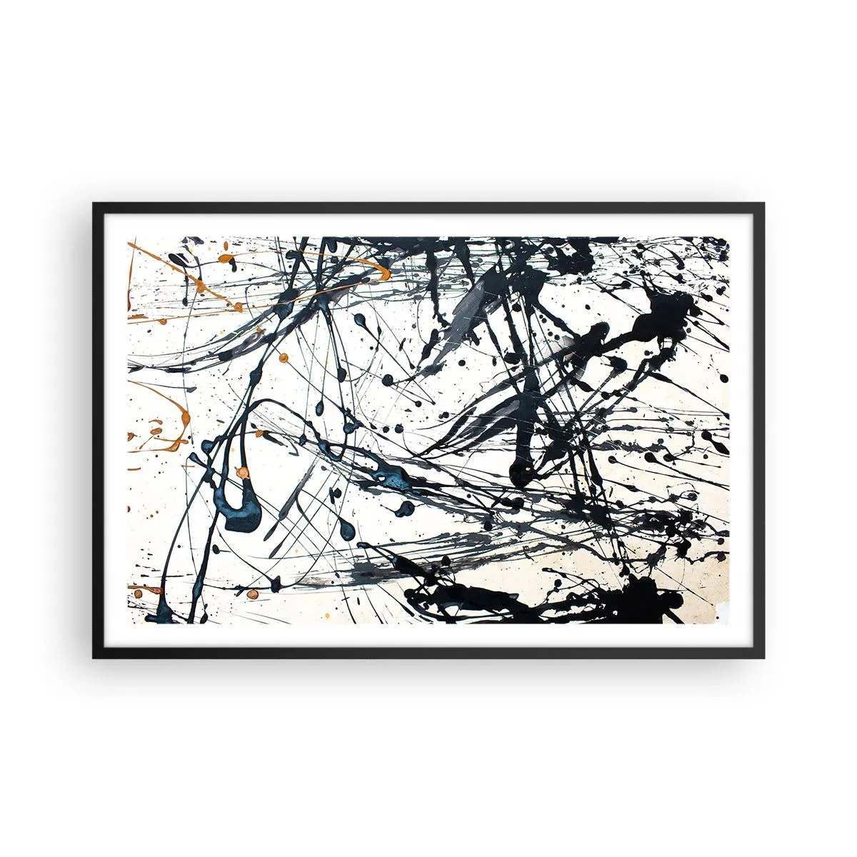 Póster en marco negro - ¿Con o sin sentido? - 91x61 cm