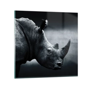 Cuadro sobre vidrio - Impresiones sobre Vidrio - Perfil derecho - 40x40 cm