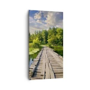 Cuadro sobre lienzo - Impresión de Imagen - Verano, verano en todas partes - 55x100 cm