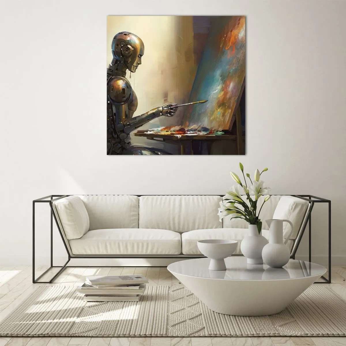 Cuadro sobre vidrio - Impresiones sobre Vidrio - Arte del futuro - 40x40 cm