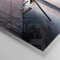 Esfera sin numeración, con rayas