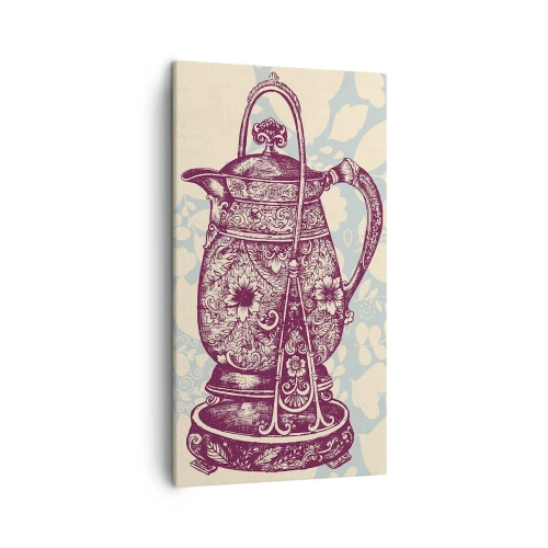 Cuadro sobre lienzo - Impresión de Imagen - La belleza de lo cotidiano - 45x80 cm