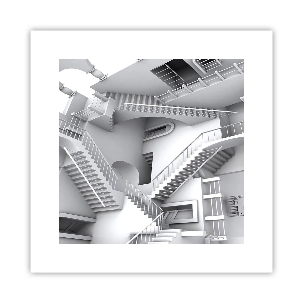 Póster - Paradojas del espacio - 30x30 cm