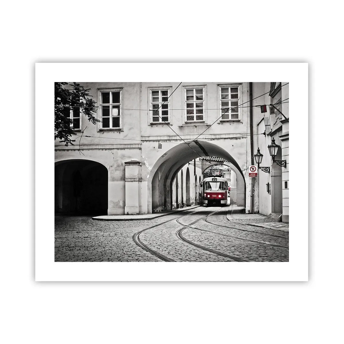 Póster - A través del laberinto urbano - 50x40 cm