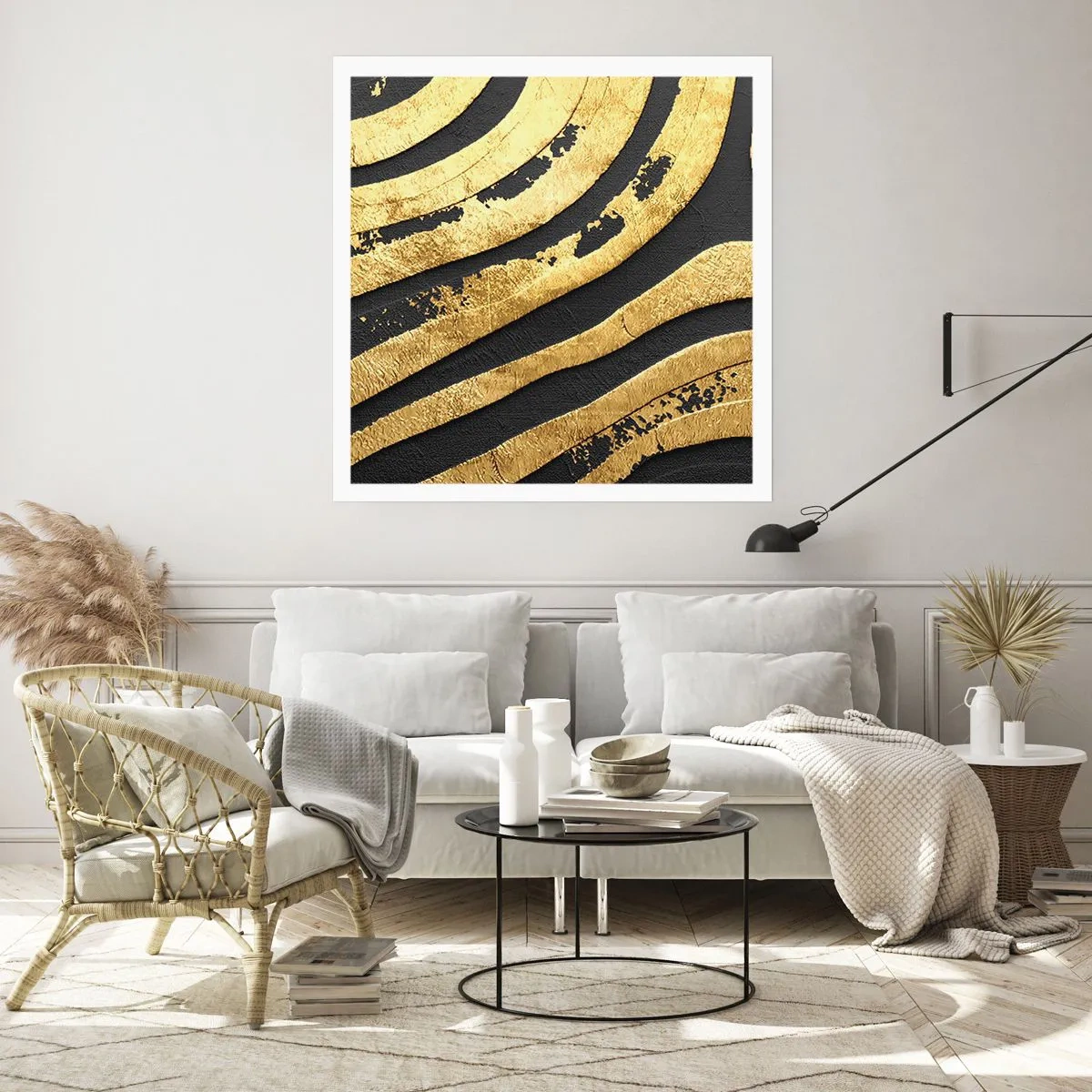 Póster - Todo fluye - 60x60 cm
