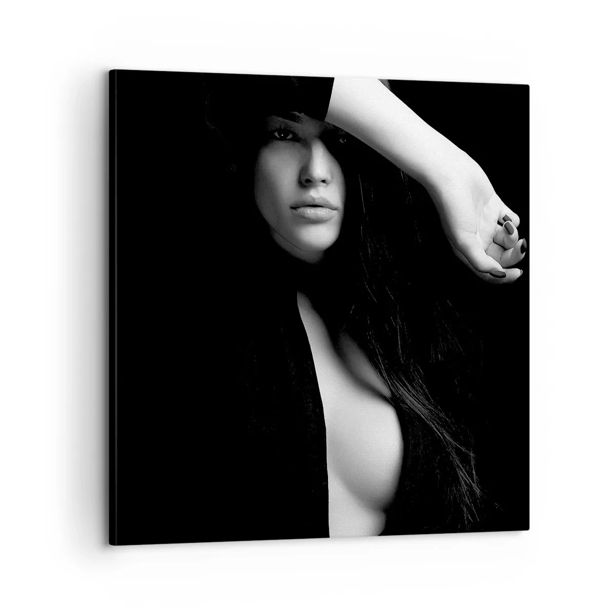 Cuadro sobre lienzo - Impresión de Imagen - Escuela de seducción - 60x60 cm