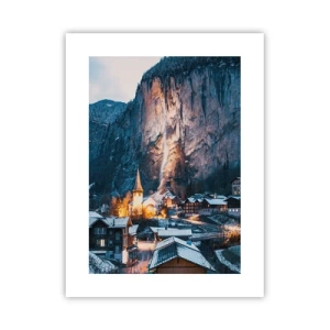 Póster - El espíritu luminoso del invierno - 30x40 cm