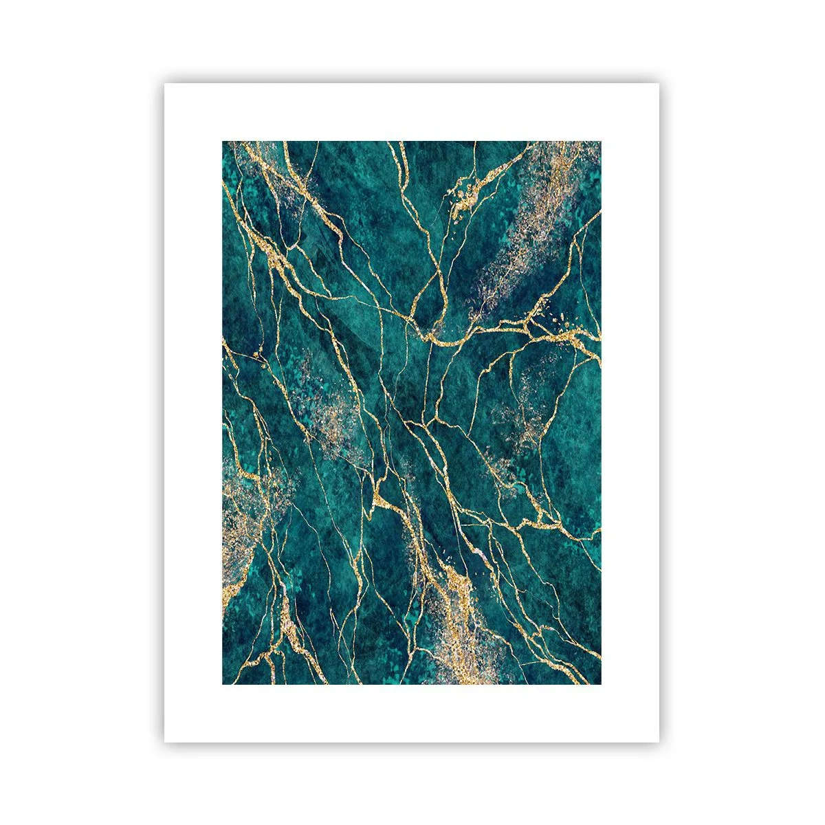 Póster - Riachuelos de oro - 30x40 cm