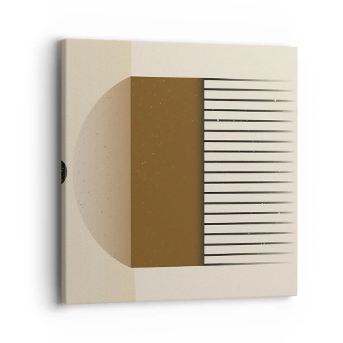 Cuadro sobre lienzo - Impresión de Imagen - Varios estados - 40x40 cm