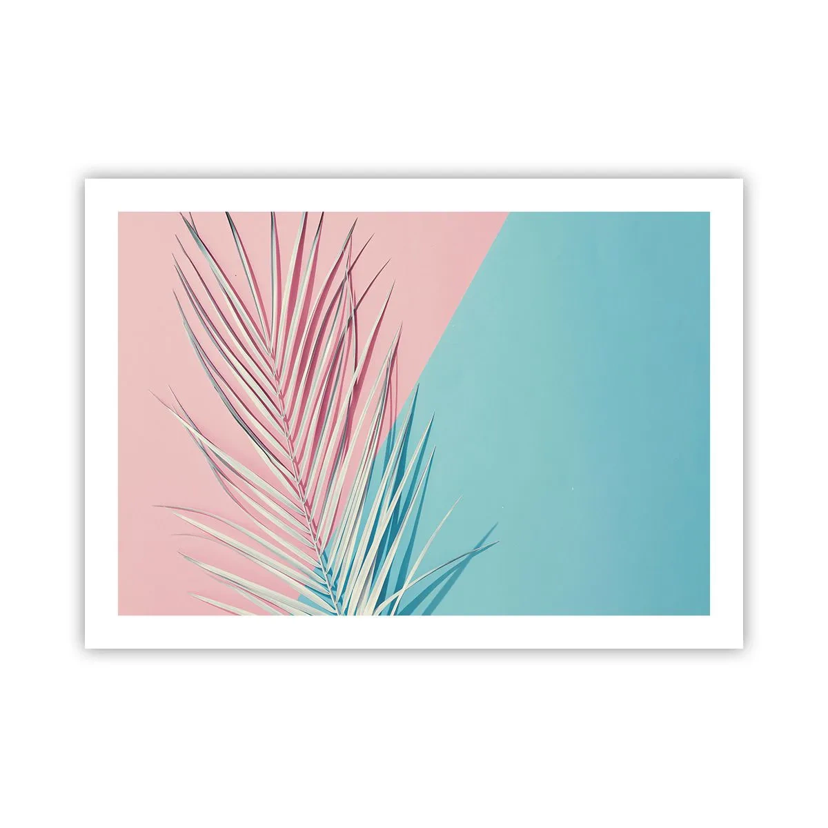 Póster - Impresión tropical - 70x50 cm