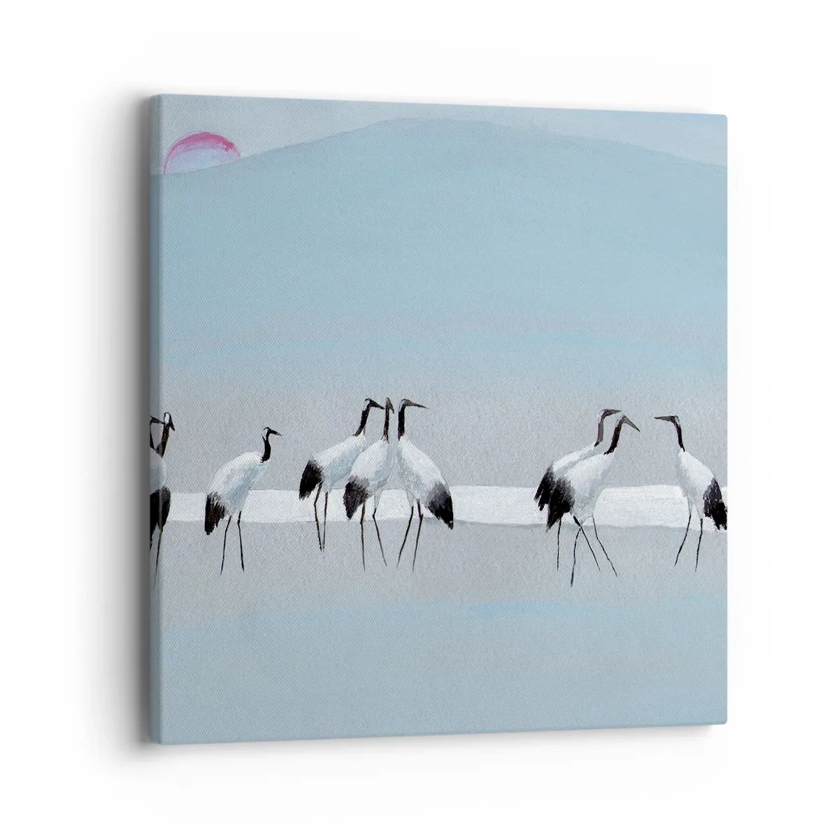 Cuadro sobre lienzo - Impresión de Imagen - Después de un día caluroso - 40x40 cm