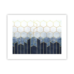 Póster - Composición rítmica visual - 40x30 cm