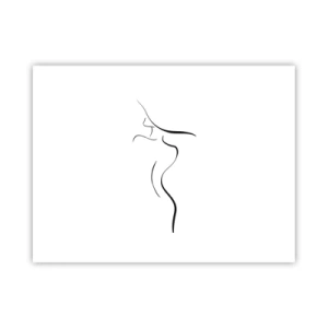 Póster - Escurridiza como una ola - 40x30 cm