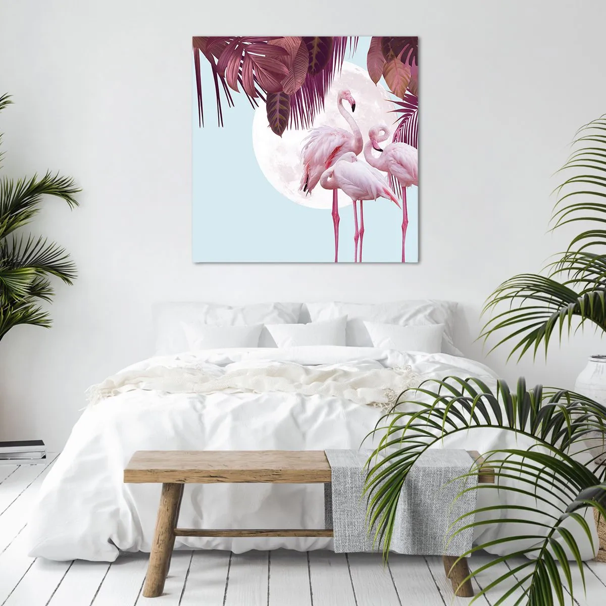 Cuadro sobre lienzo - Impresión de Imagen - La grandeza de las aves - 60x60 cm