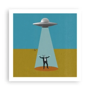 Póster - Un encuentro cercano - 60x60 cm