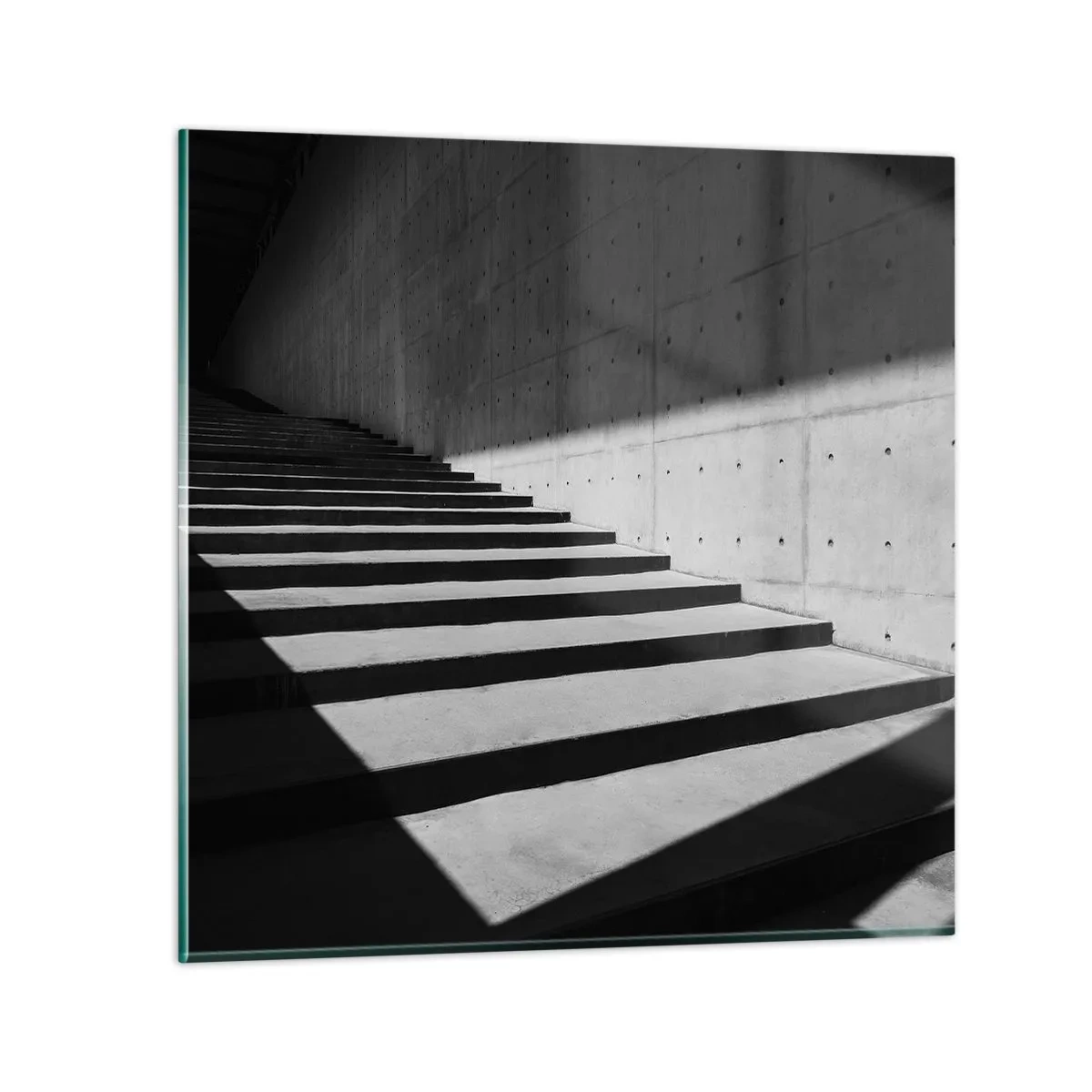 Cuadro sobre vidrio - Impresiones sobre Vidrio - La cruda belleza del modernismo - 70x70 cm