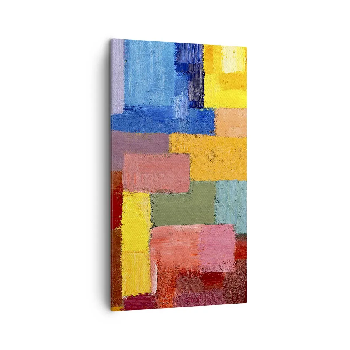 Cuadro sobre lienzo - Impresión de Imagen - Cada una diferente, todas coloridas - 45x80 cm