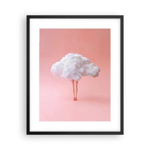 Póster en marco negro - Dulce promesa - 40x50 cm