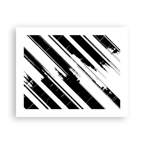 Póster - Composición intensa y dinámica - 50x40 cm