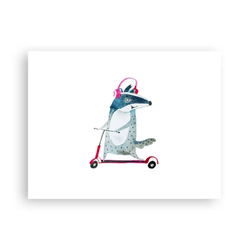 Póster - Alegrías de tejón - 40x30 cm