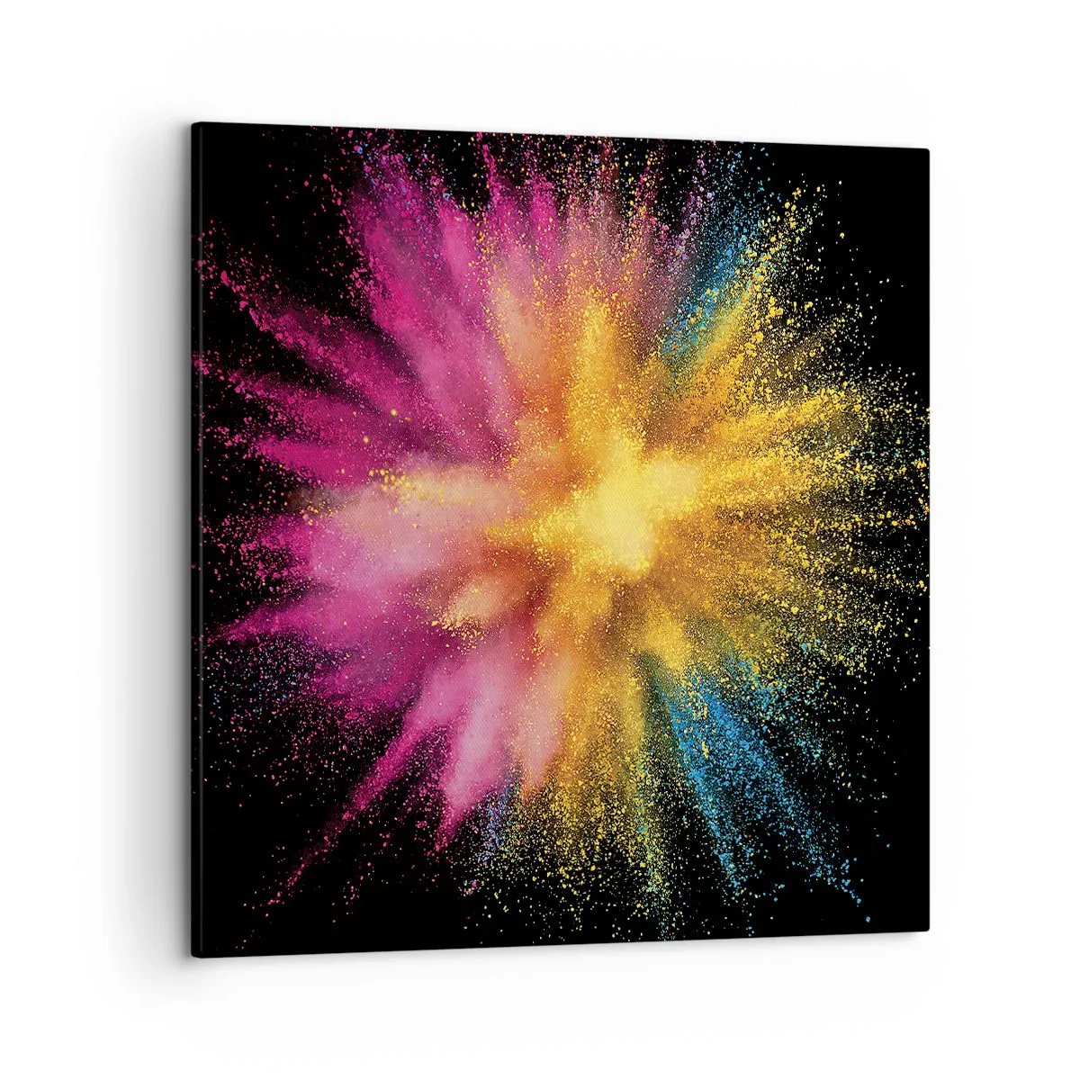 Cuadro sobre lienzo - Impresión de Imagen - El nacimiento de los colores - 50x50 cm