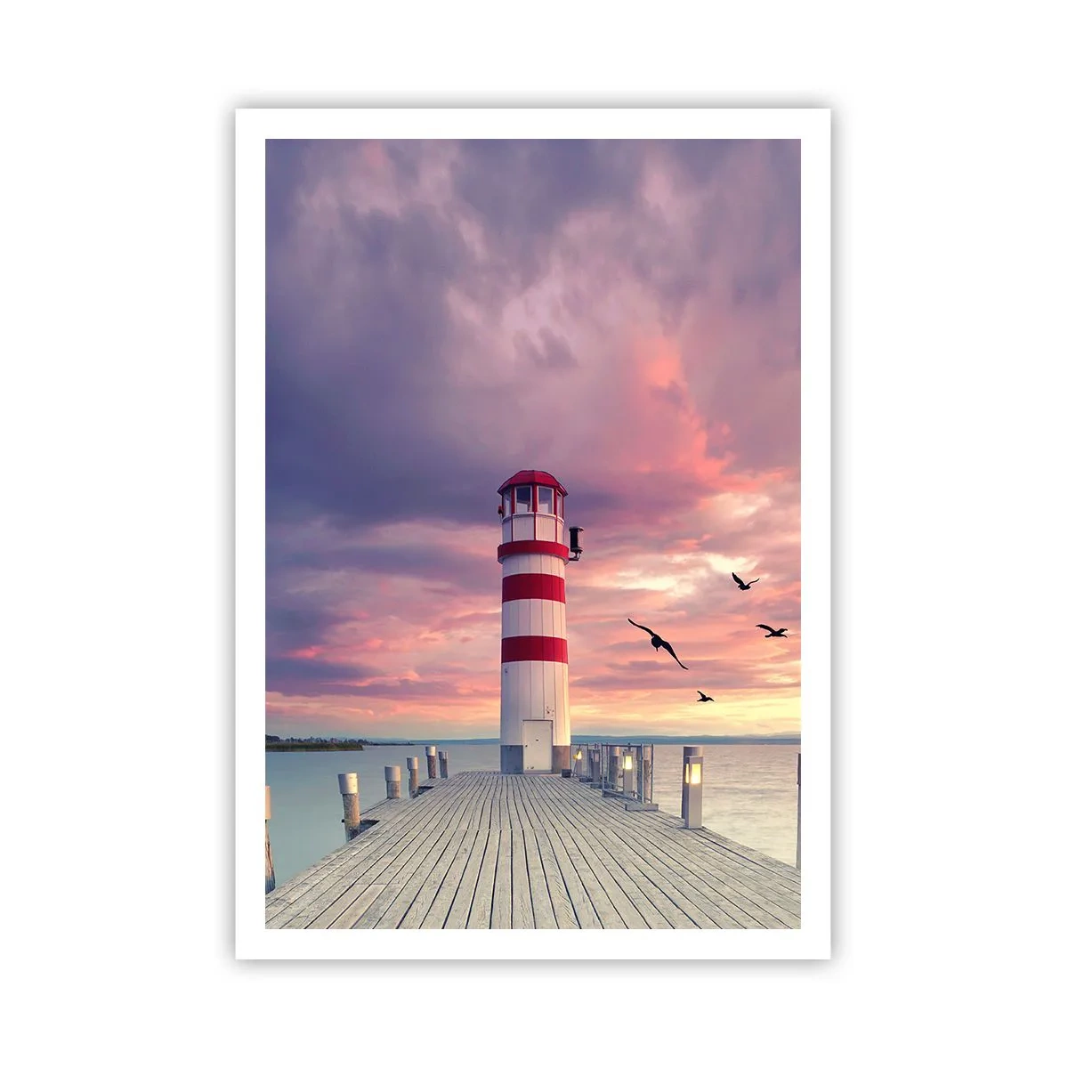 Póster - Hora de ir al puerto - 70x100 cm