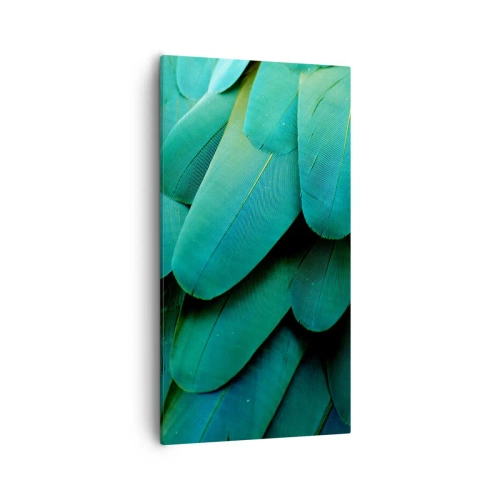 Cuadro sobre lienzo - Impresión de Imagen - La precisión de la naturaleza - 55x100 cm
