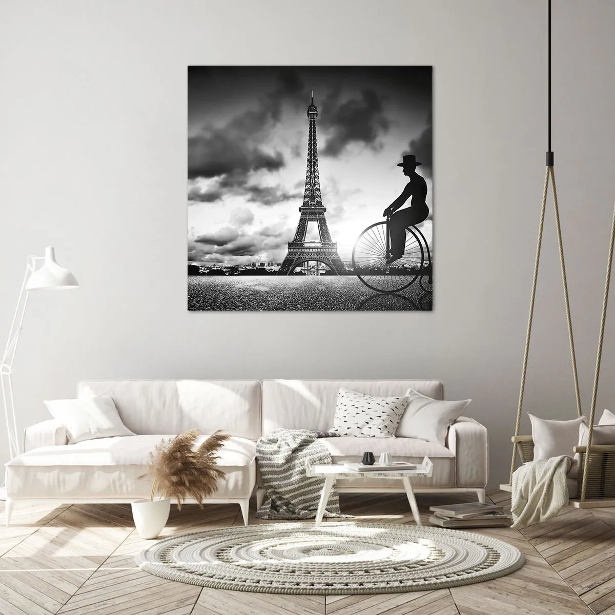 Cuadro sobre lienzo - Impresión de Imagen - Añoranza de la Belle Epoque - 30x30 cm