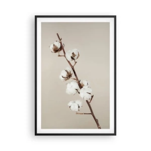 Póster en marco negro - En la fuente de la suavidad - 61x91 cm