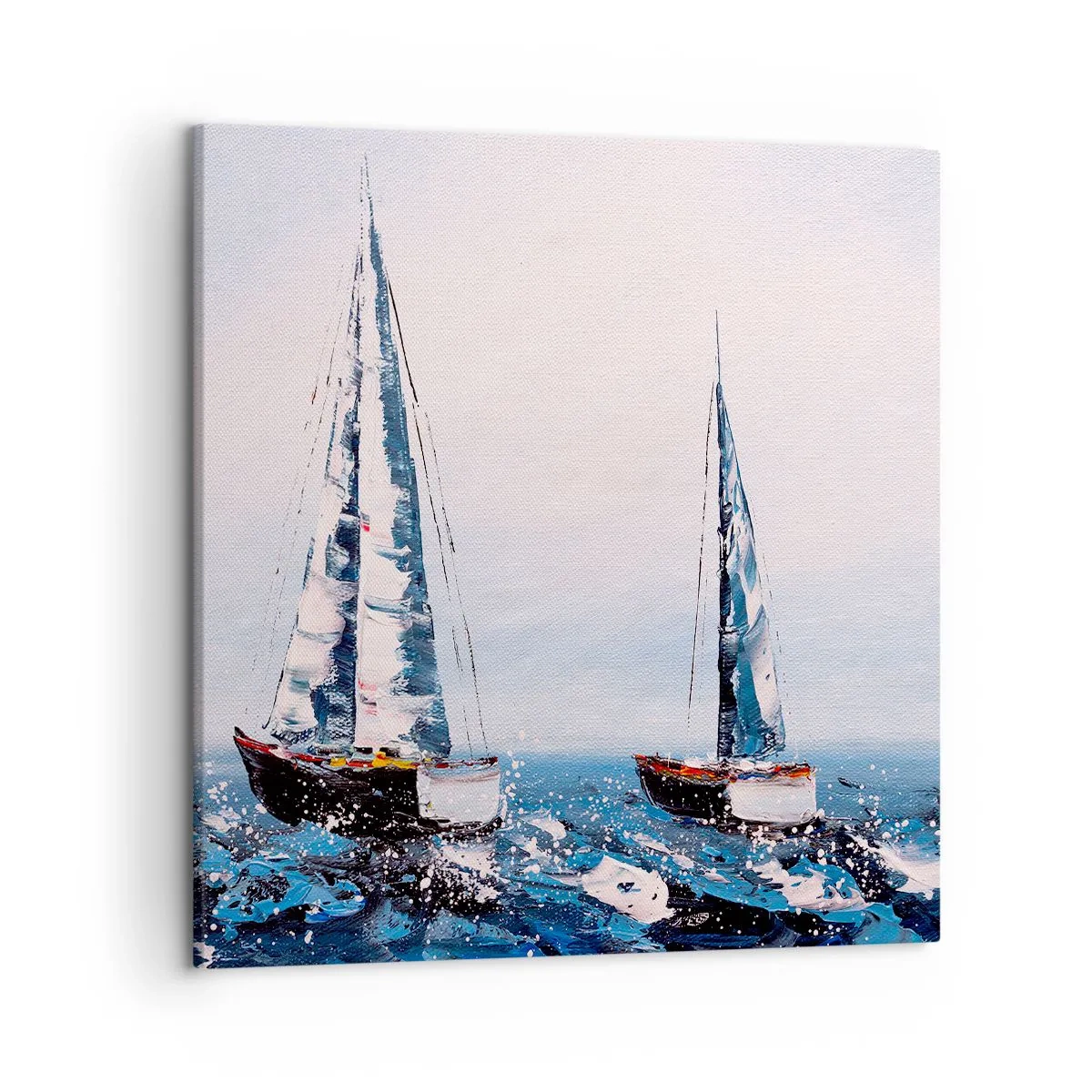Cuadro sobre lienzo - Impresión de Imagen - Hermandad del viento - 50x50 cm
