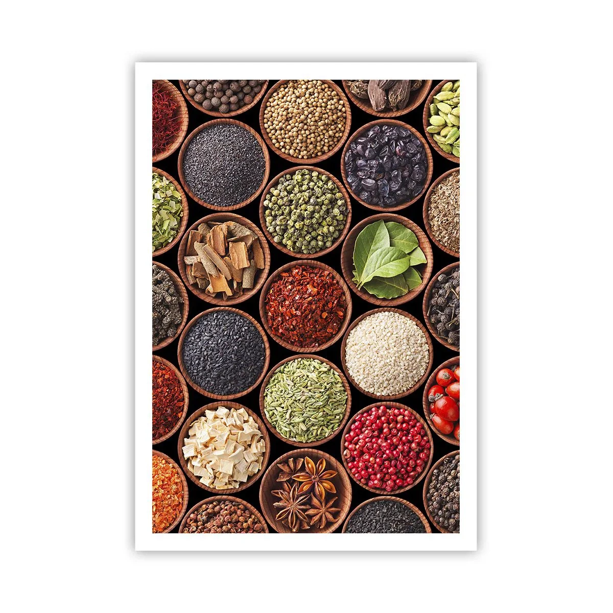 Póster - Todos los sabores del mundo - 70x100 cm