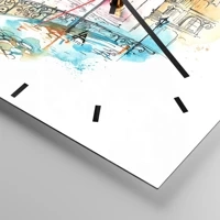 Esfera sin numeración, con rayas