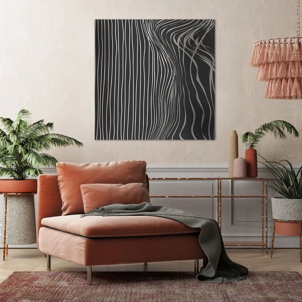 Cuadro sobre lienzo - Impresión de Imagen - Ritmo y acento - 60x60 cm