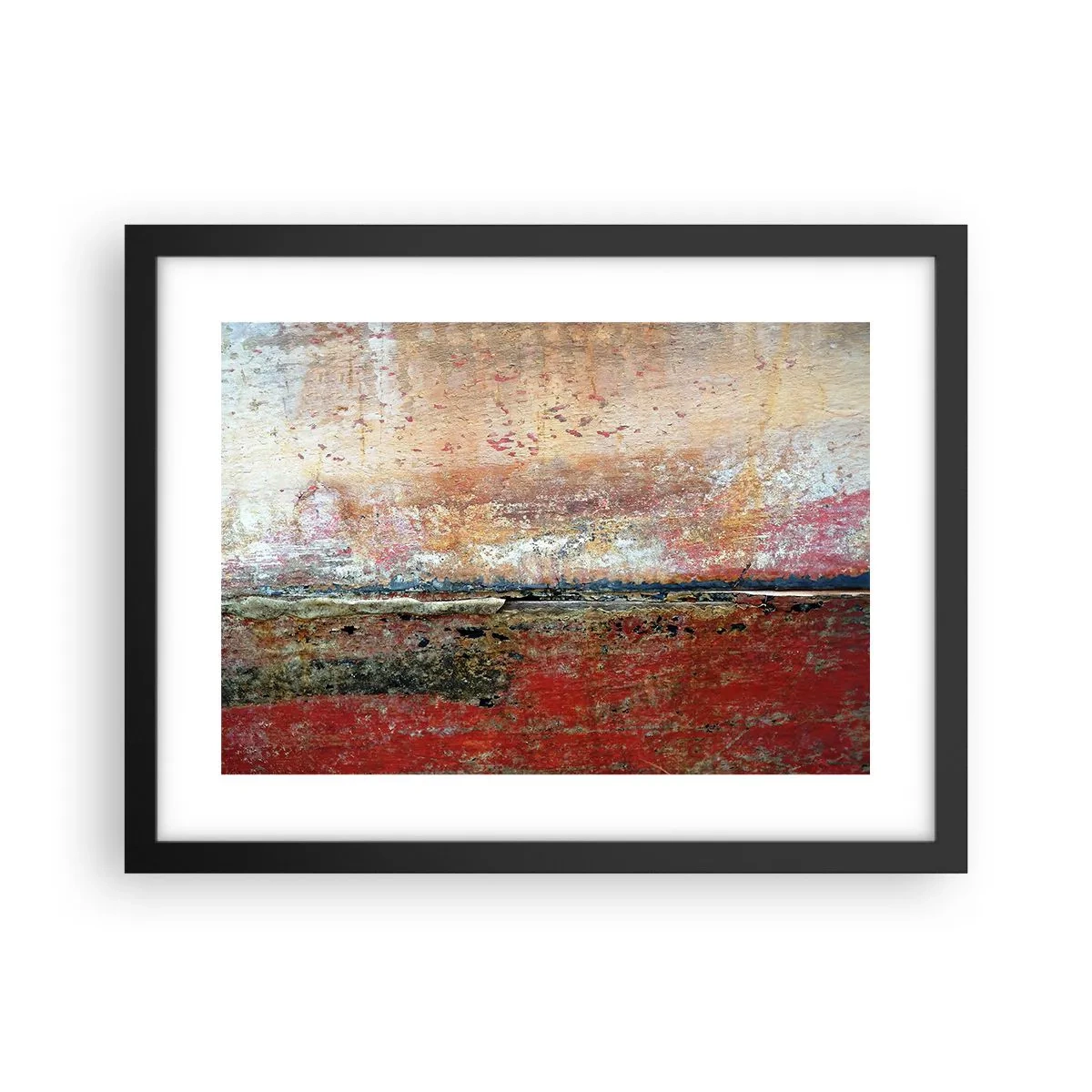 Póster en marco negro - Tal vez sea el mar - 40x30 cm