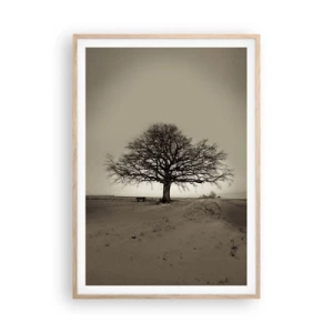 Póster en marco roble claro - De aquí a la eternidad - 70x100 cm