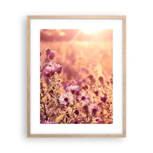 Póster en marco roble claro - Antes de que se acabe el verano - 40x50 cm