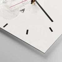 Esfera sin numeración, con rayas