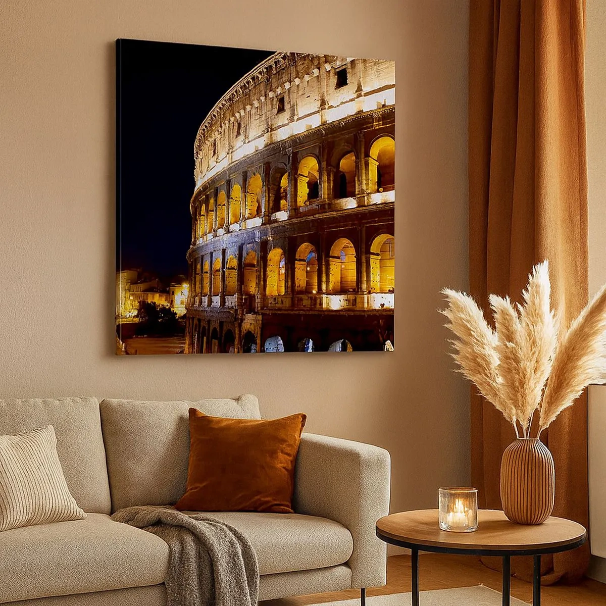 Cuadro sobre lienzo - Impresión de Imagen - Los juegos están a punto de comenzar - 30x30 cm