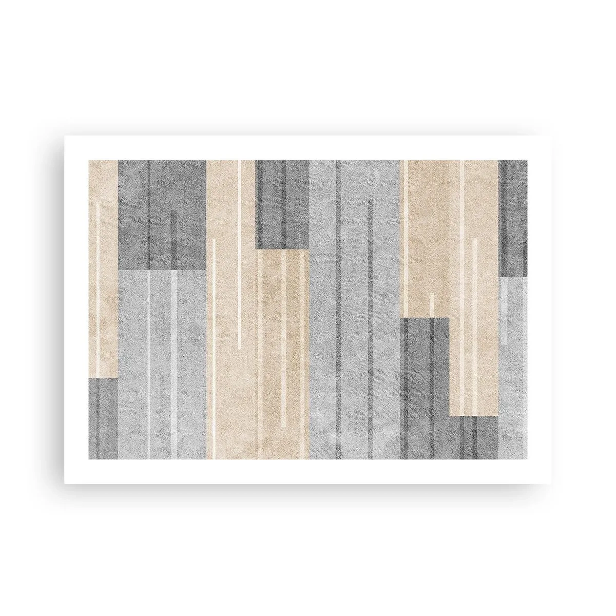 Póster - Composición: sostener la vertical - 70x50 cm