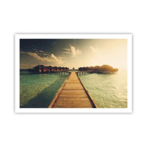 Póster - Una cálida invitación - 91x61 cm