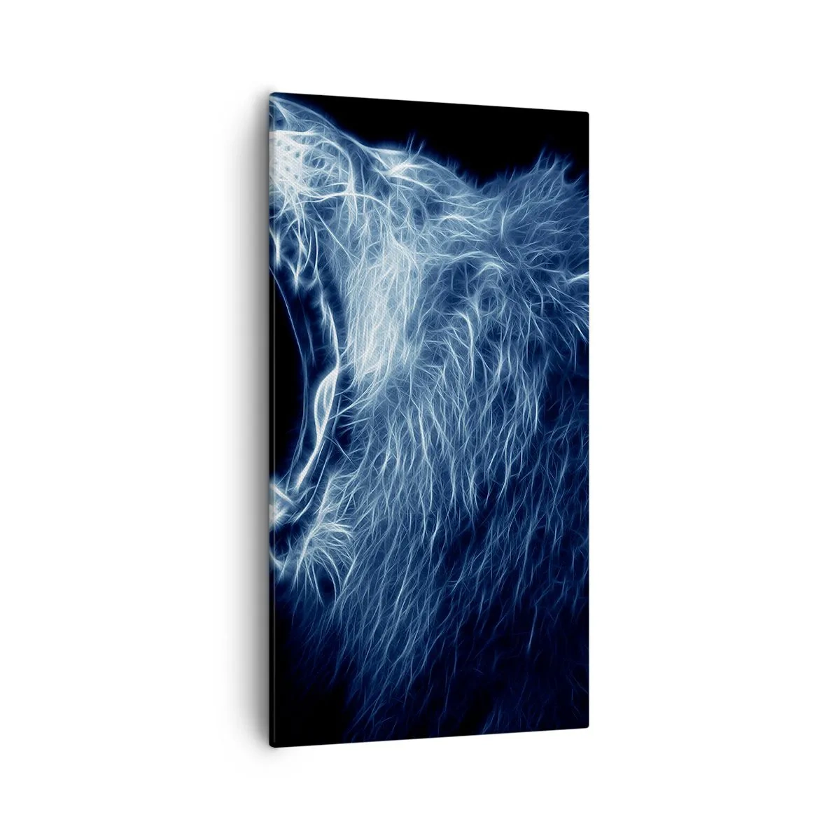 Cuadro sobre lienzo - Impresión de Imagen - La furia del rey - 55x100 cm