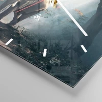 Esfera sin numeración, con rayas