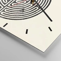 Esfera sin numeración, con rayas