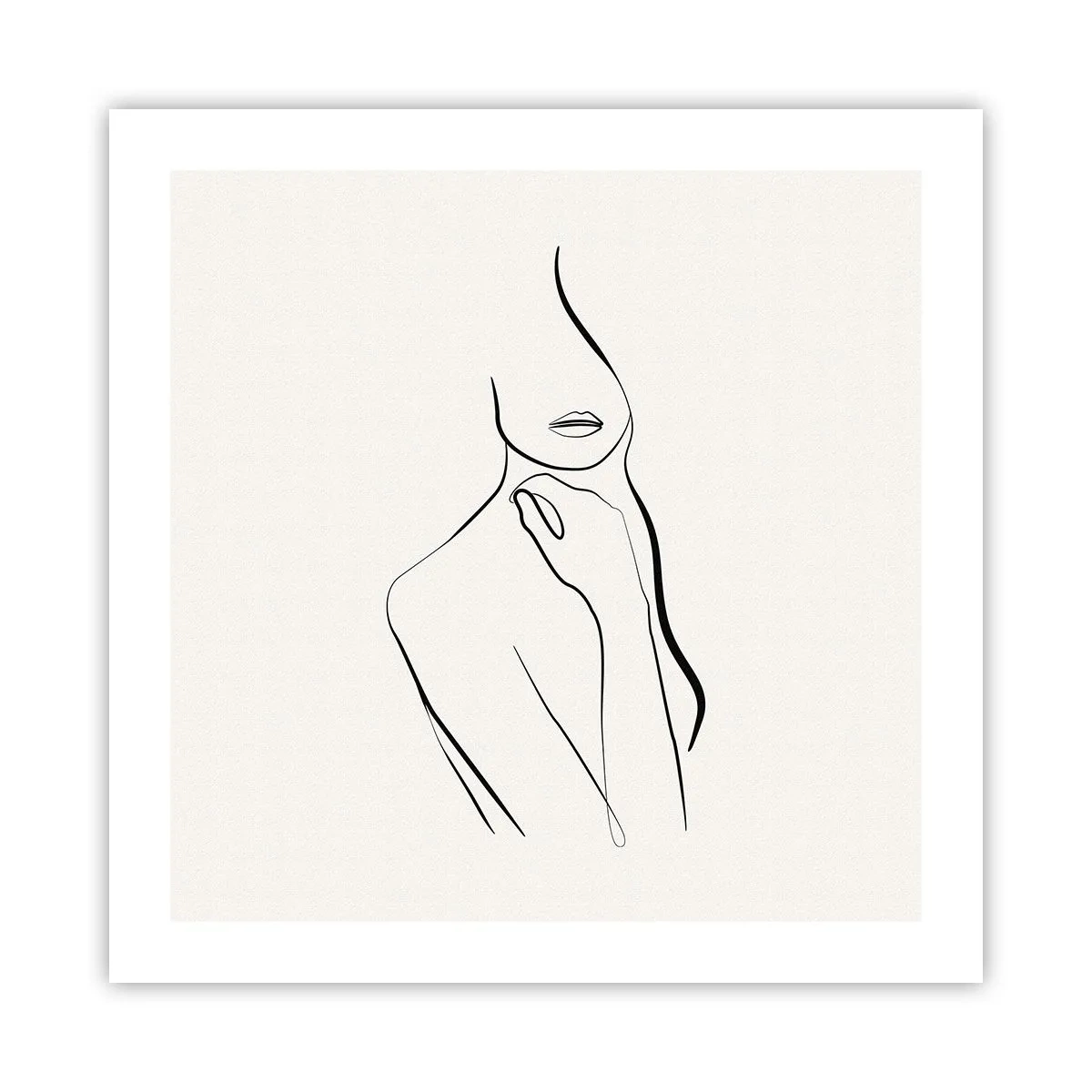 Póster - Una ola de melancolía - 50x50 cm