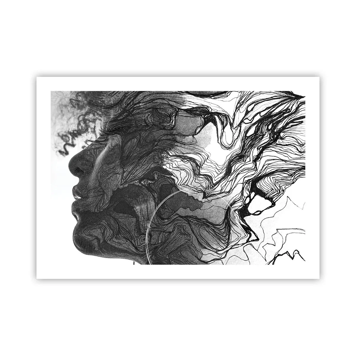 Póster - Enredada en sueños - 70x50 cm