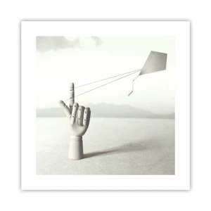 Póster - Una prueba de fuerza - 40x40 cm