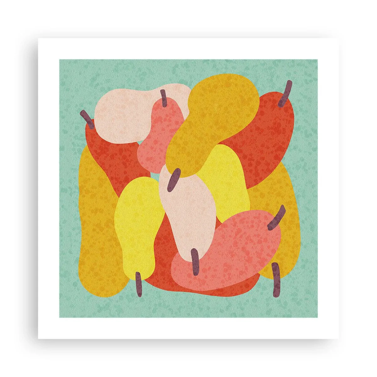 Póster - Saborear el sol del verano - 50x50 cm